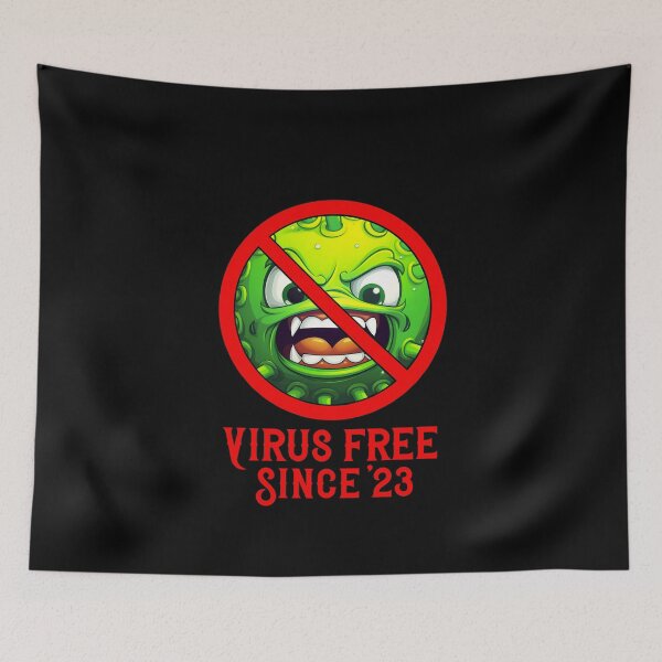 Item preview, LI Merx - Virus Free Since 23 / Comical designed and sold by Laticis Imagery.