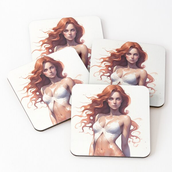 Item preview, Pretty Woman with Red Hair designed and sold by Erika V..