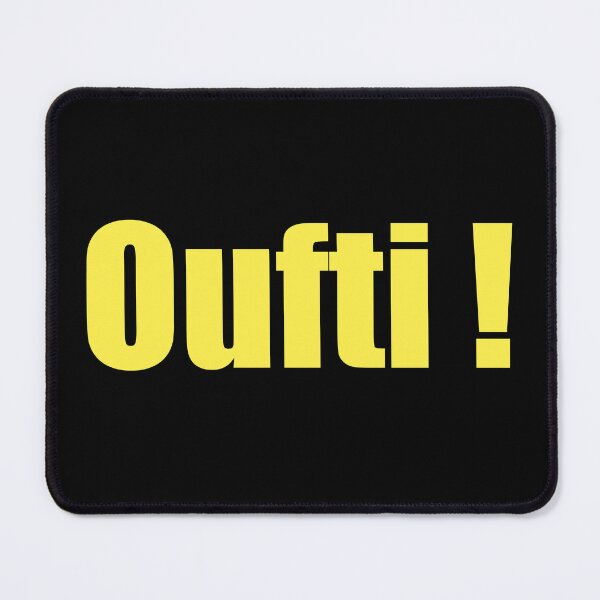Item preview, Phew! belgian expression of Liège in yellow designed and sold by PausePapote.