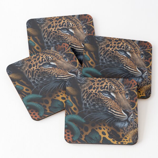 Item preview, leopard of the jungle pattern designed and sold by Boogiesgallery.
