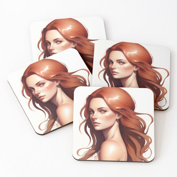 Item preview, Pretty Woman with Red Hair designed and sold by Erika V..