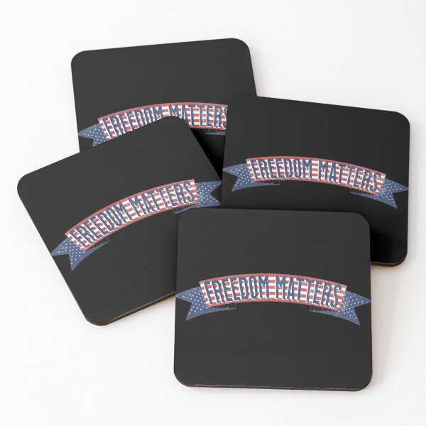 Item preview, Freedom matters- usa independence day designed and sold by vyascreations.