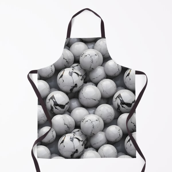 Item preview, Marble balls - black - white - limestone of the future designed and sold by Pixelboys.