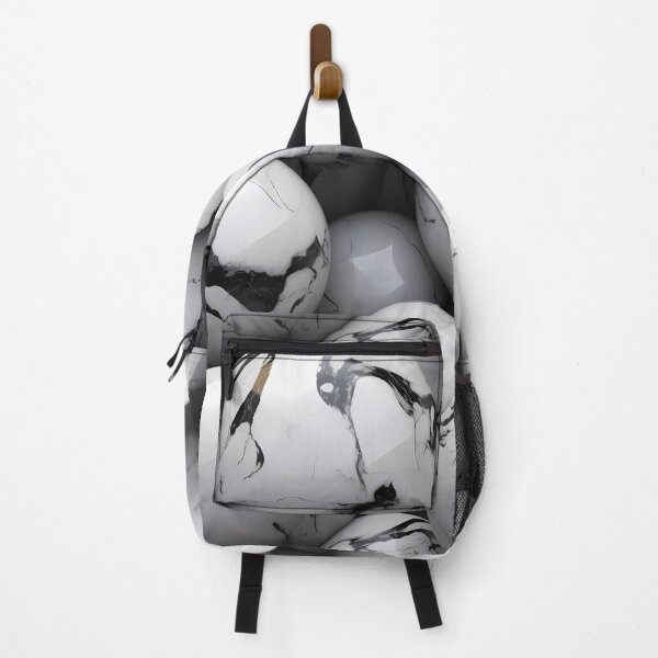 Item preview, Marble balls - black - white - limestone of the future designed and sold by Pixelboys.