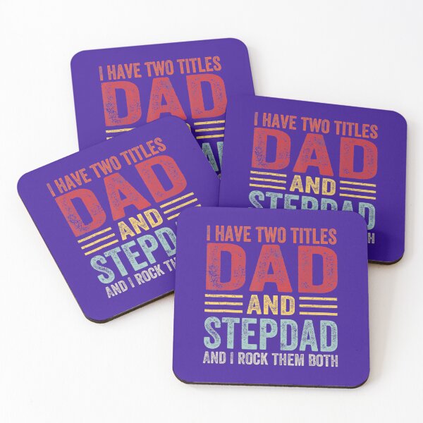 Item preview, I Have Two Titles Dad Stepdad I Rock Them Both Fathers Day 	 	 designed and sold by ictnocexawb64.