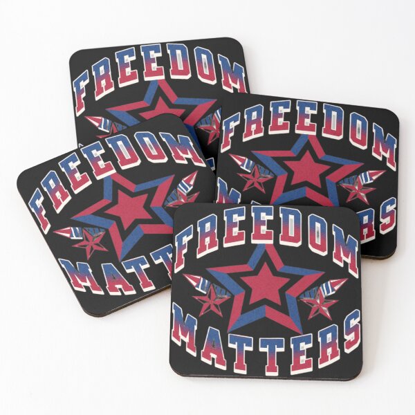 Item preview, Freedom matters- usa independence day designed and sold by vyascreations.