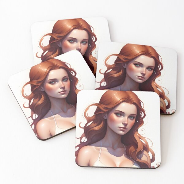Item preview, Pretty Woman with Red Hair designed and sold by Erika V..