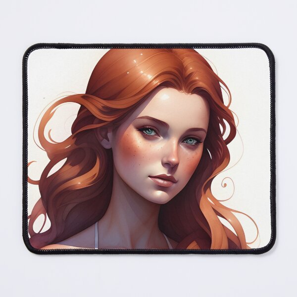 Item preview, Pretty Woman with Red Hair designed and sold by Erika V..