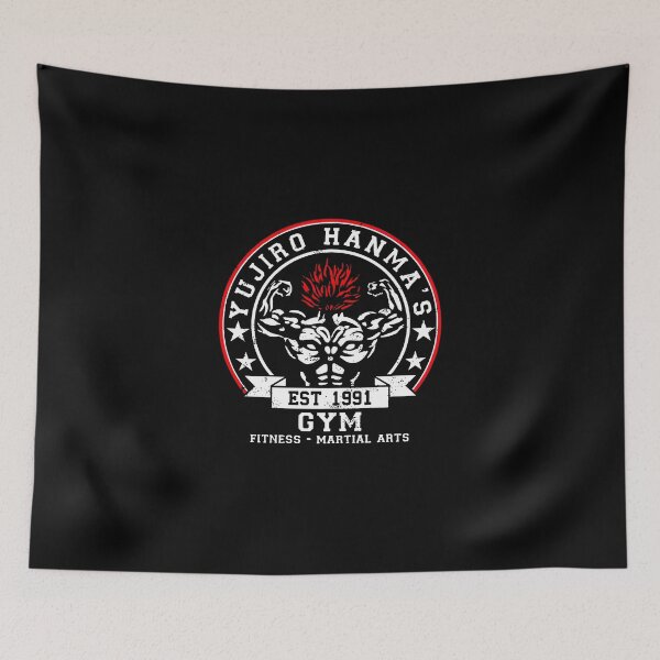 Item preview, Baki The Grappler Yujiro Hanma Gym Fitness Martial Arts designed and sold by OcieFisherH.