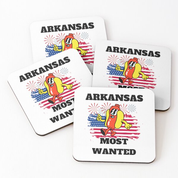 Item preview, ARKANSAS Most Wanted Funny Wiener on 4th Of July designed and sold by ShopULove.