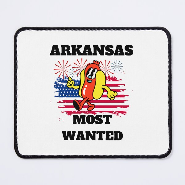 Item preview, ARKANSAS Most Wanted Funny Wiener on 4th Of July designed and sold by ShopULove.