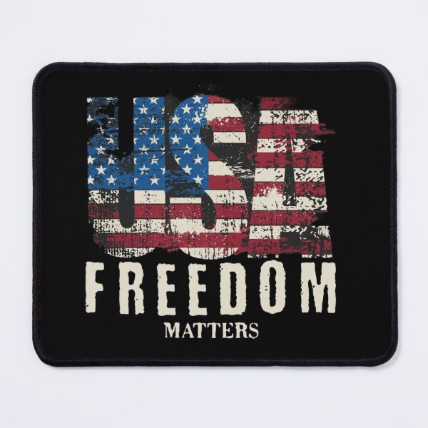 Item preview, Freedom matters- usa independence day designed and sold by vyascreations.