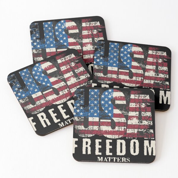 Item preview, Freedom matters- usa independence day designed and sold by vyascreations.