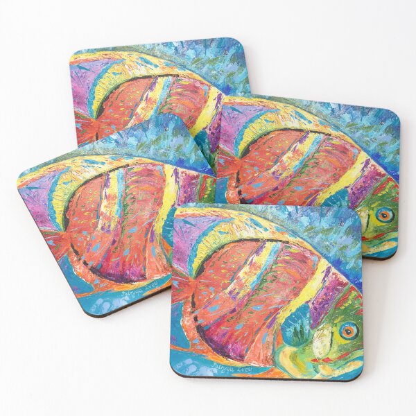 Item preview, Colorful and vibrant fish designed and sold by patrycjaivey.