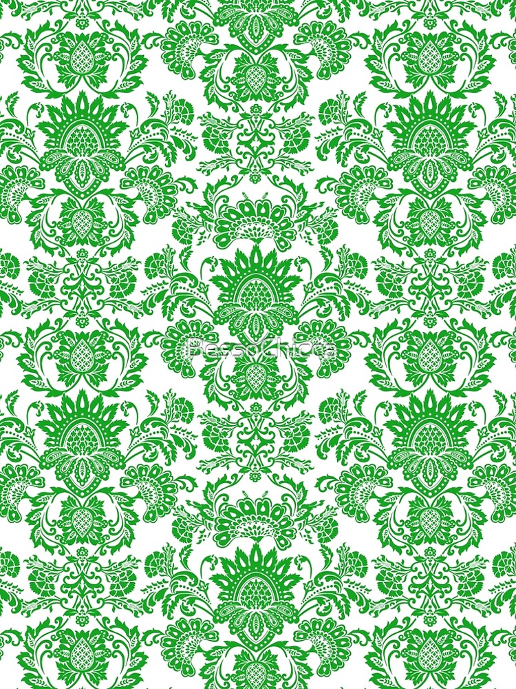 green damask dress Hunter Green Damask Irish Renaissance Over Gown Dress – Mermaidcosplay