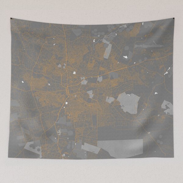Item preview, Lusaka City Map of Zambia - Bauhaus designed and sold by deMAP.