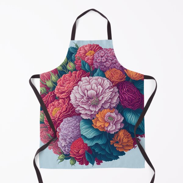 Item preview, Intricate Carnation Bouquet Circle Art: Small Size Design designed and sold by cocomikozza.