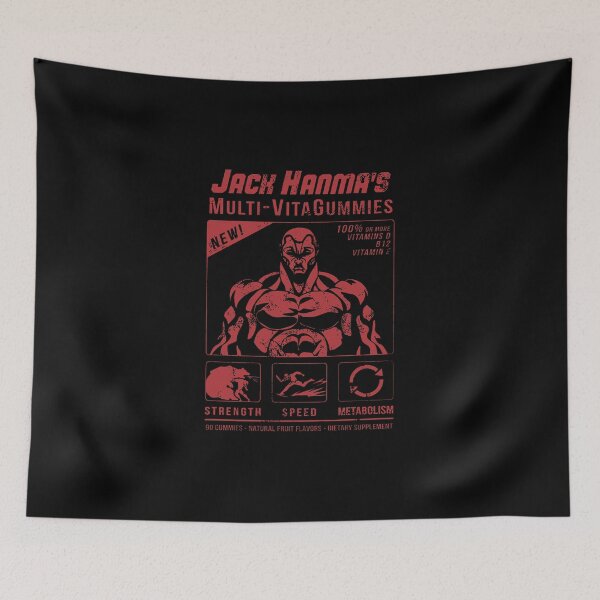 Item preview, Jack Hanma's Multi Vita-Gummies designed and sold by OcieFisherH.
