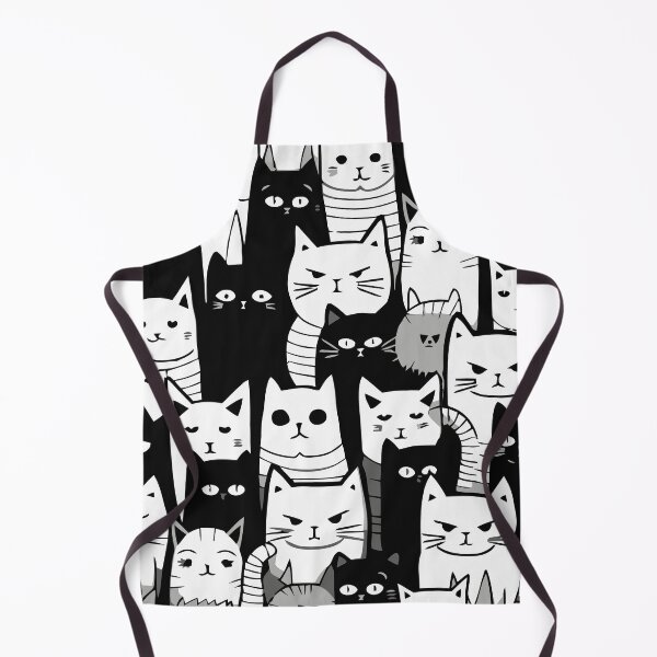 Item preview, Naughty Evil Cat Pattern - Unique design for cat lovers designed and sold by SketchyPedals.