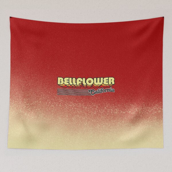 Item preview, Bellflower, California | Retro Stripes designed and sold by retroready.
