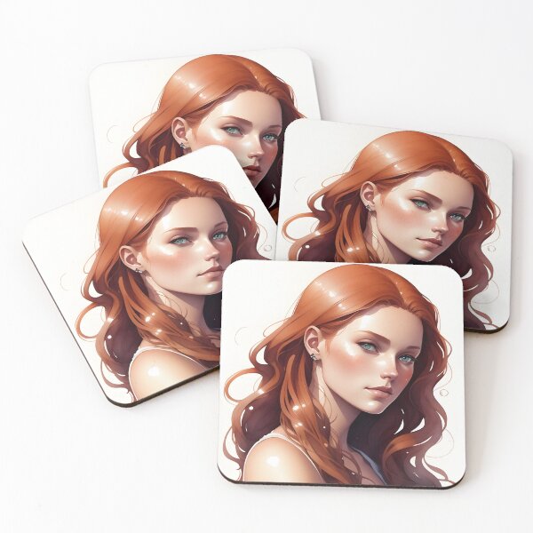 Item preview, Pretty Woman with Red Hair designed and sold by Erika V..