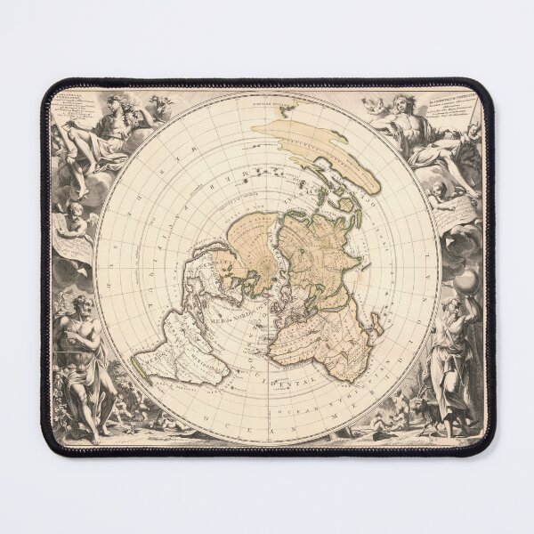 Item preview, Planisphere Terrestre, Suivant Les Nouvelles Observations Des Astronomes designed and sold by isopsephism.