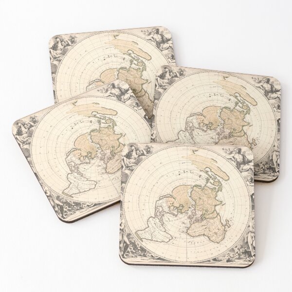 Item preview, Planisphere Terrestre, Suivant Les Nouvelles Observations Des Astronomes designed and sold by isopsephism.