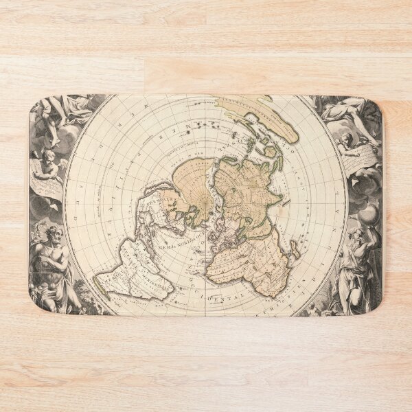 Item preview, Planisphere Terrestre, Suivant Les Nouvelles Observations Des Astronomes designed and sold by isopsephism.