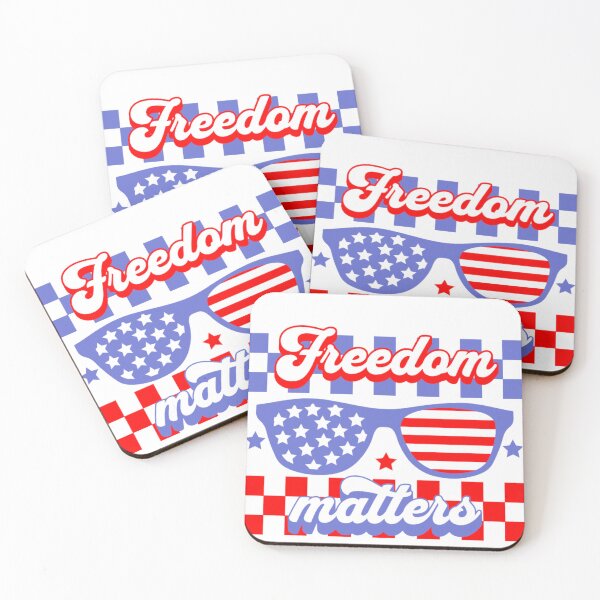 Item preview, Freedom matters- usa independence day designed and sold by vyascreations.