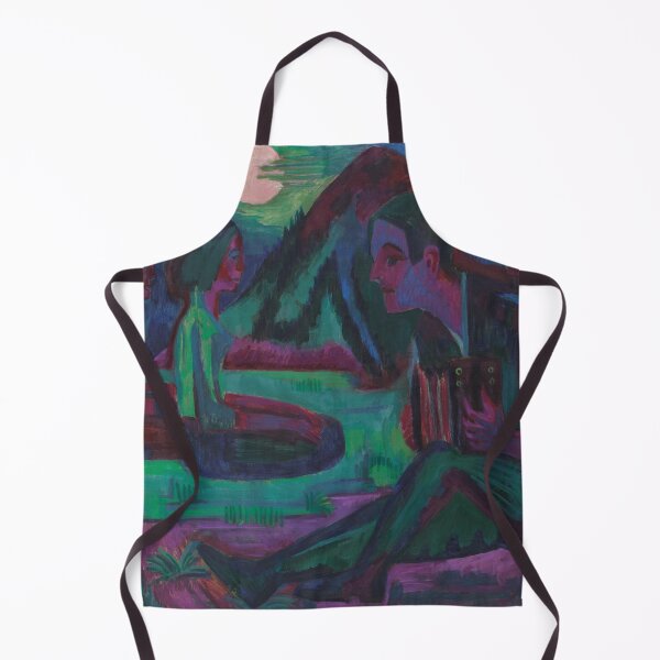 Item preview, Ernst Ludwig Kirchner, Hand Organ Player in Moonlit Night, 1924 designed and sold by Mauswohn.