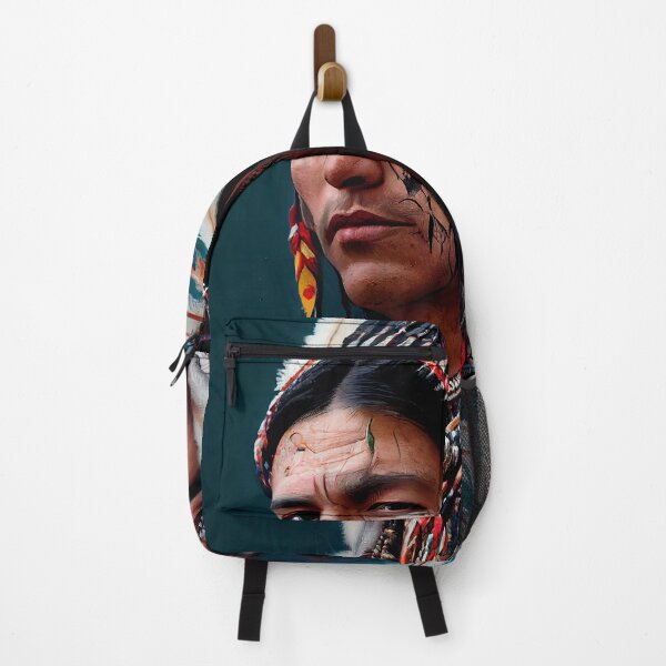 Item preview, Chief Profile - Majestic Graphic Art portraying Native American Warrior designed and sold by Piotrek0001.