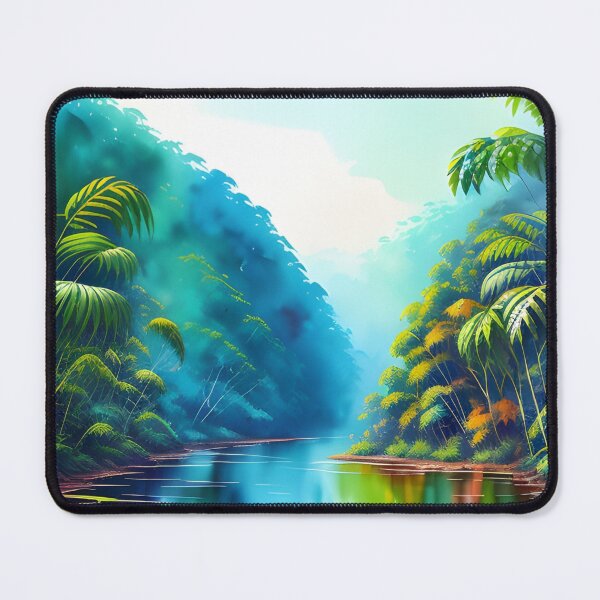 Item preview, Serene River Running through the Jungle designed and sold by Erika V..