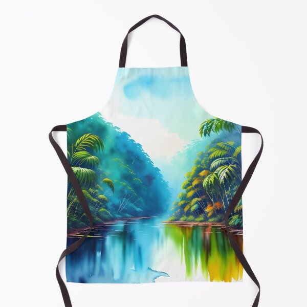 Item preview, Serene River Running through the Jungle designed and sold by Erika V..