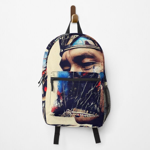 Item preview, Chief Profile - Majestic Graphic Art portraying Native American Warrior designed and sold by Piotrek0001.