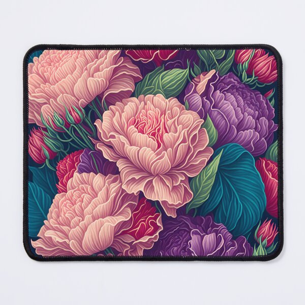 Item preview, Carnation Bouquet Delight: Intricate Floral Design designed and sold by cocomikozza.