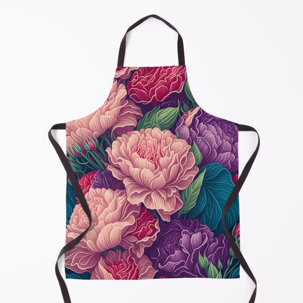 Item preview, Carnation Bouquet Delight: Intricate Floral Design designed and sold by cocomikozza.
