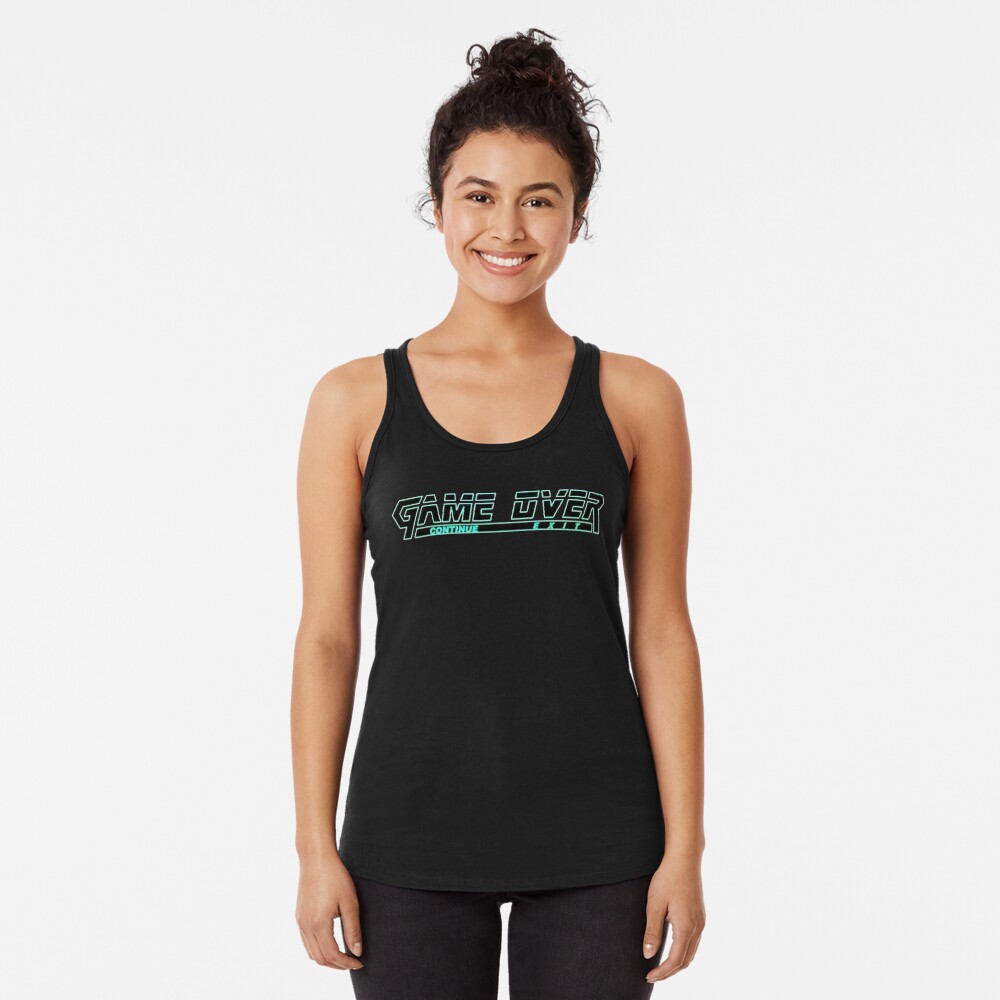 Vista previa del artículo con la obra «Camiseta con espalda nadadora», diseñado y vendido por APerspective.
