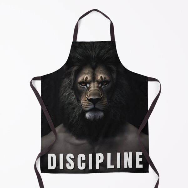 Item preview, Discipline Lion Motivational designed and sold by harshu77.