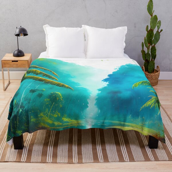Item preview, Serene River Running through the Jungle designed and sold by Erika V..