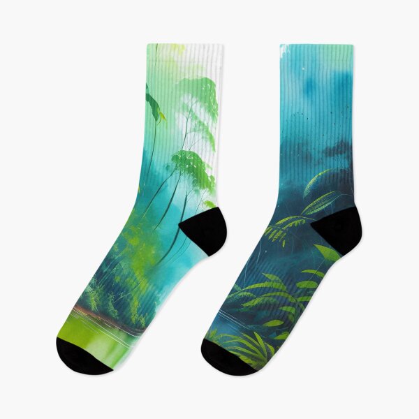 Item preview, Serene River Running through the Jungle designed and sold by Erika V..