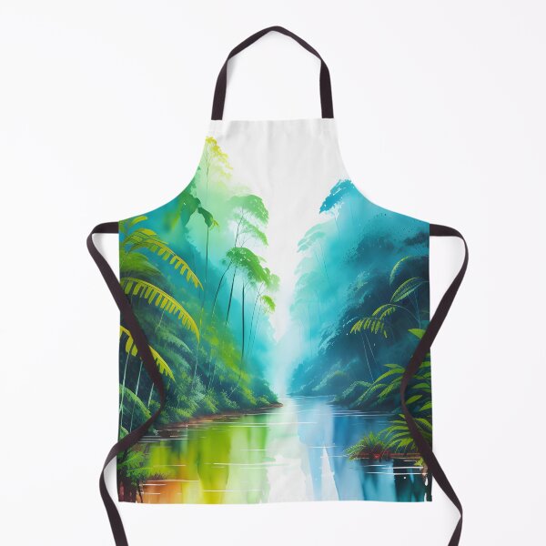 Item preview, Serene River Running through the Jungle designed and sold by Erika V..