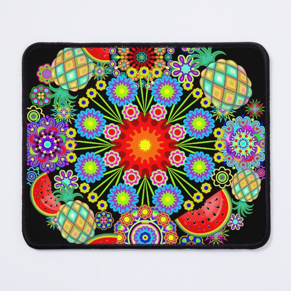 Item preview, Mandalas & Exotic Fruits Pattern   designed and sold by BluedarkArt.