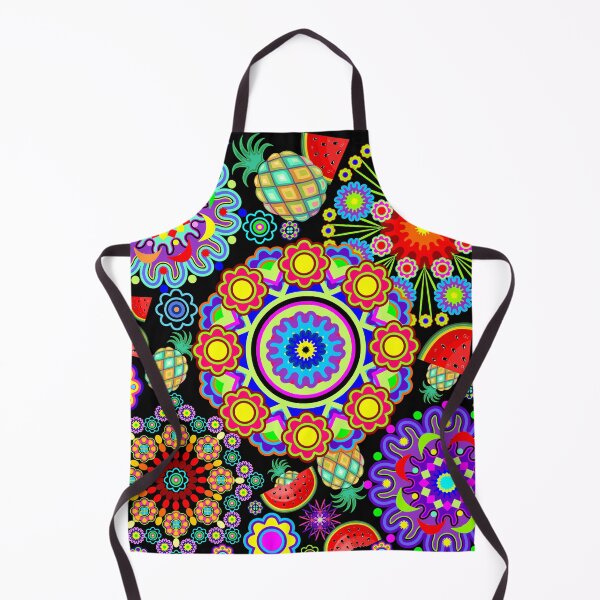 Item preview, Mandalas & Exotic Fruits Pattern   designed and sold by BluedarkArt.