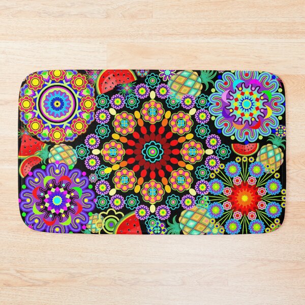 Item preview, Mandalas & Exotic Fruits Pattern   designed and sold by BluedarkArt.