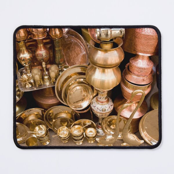 Item preview, Brass and Copper Asian Market Bazaar designed and sold by Kevin Miller Photography.