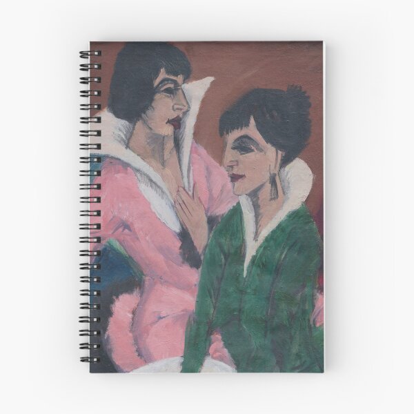 Item preview, Ernst Ludwig Kirchner, Two Women with Washbasin, 1913 designed and sold by Mauswohn.