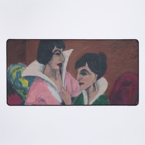 Item preview, Ernst Ludwig Kirchner, Two Women with Washbasin, 1913 designed and sold by Mauswohn.