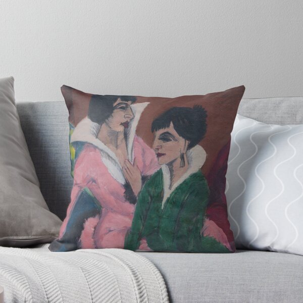 Item preview, Ernst Ludwig Kirchner, Two Women with Washbasin, 1913 designed and sold by Mauswohn.