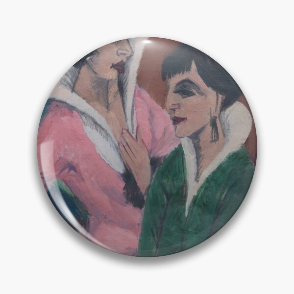 Item preview, Ernst Ludwig Kirchner, Two Women with Washbasin, 1913 designed and sold by Mauswohn.