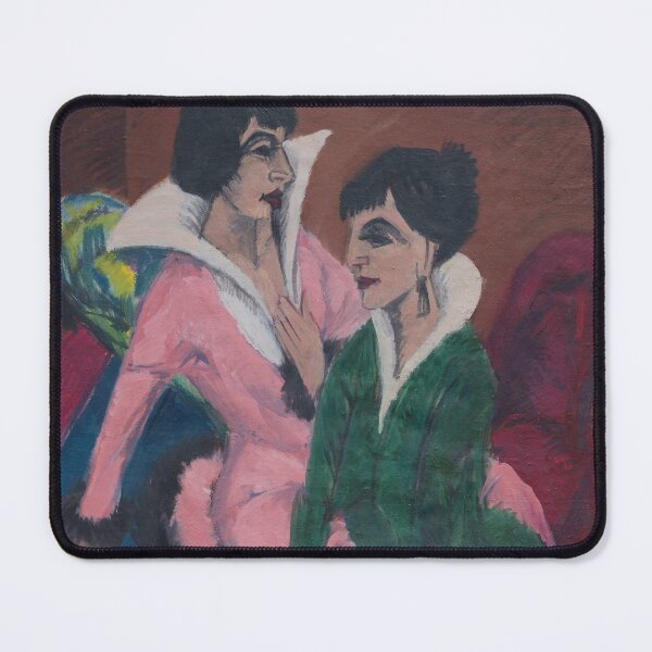 Item preview, Ernst Ludwig Kirchner, Two Women with Washbasin, 1913 designed and sold by Mauswohn.